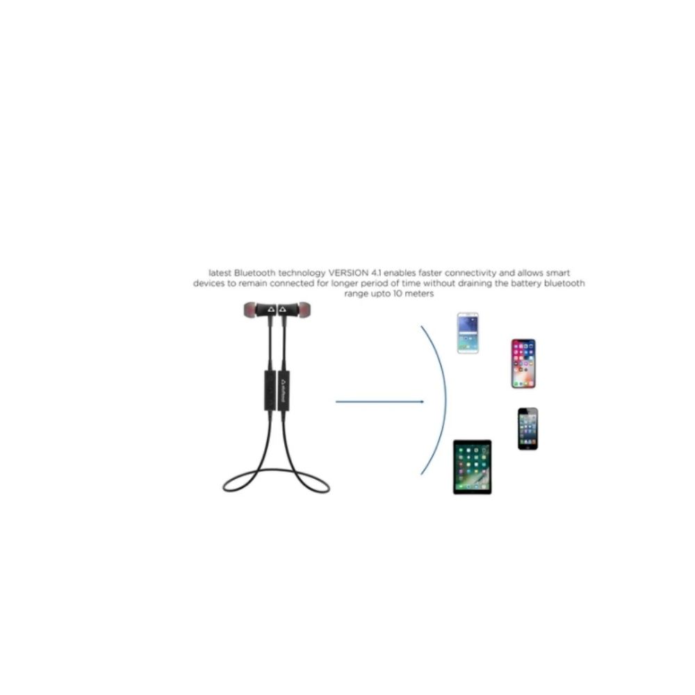 Stuffcool Dizzy Magnetic Wireless Bluetooth 4.1 in-Ear Headphone/Earphone