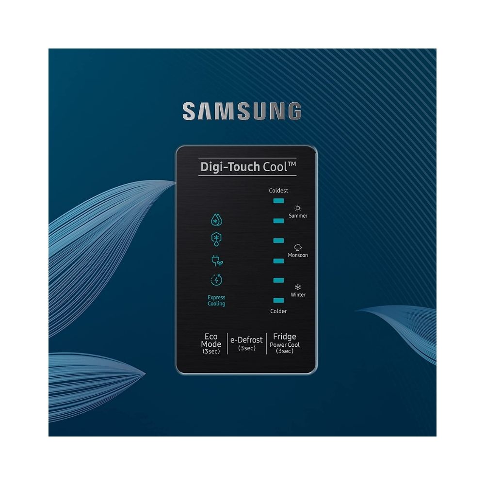 Samsung 198 L 4 Star Inverter Direct cool Single Door Refrigerator(RR21A2E2X9U/HL, Digi-Touch Cool, Paradise Blue)