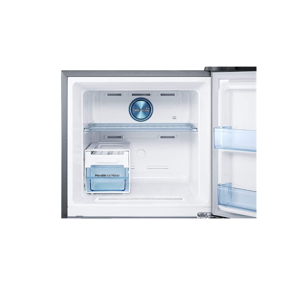 Samsung 314 L 2 Star Inverter Frost Free Double Door Refrigerator(RT34A4632S9/HL,Refined Inox)