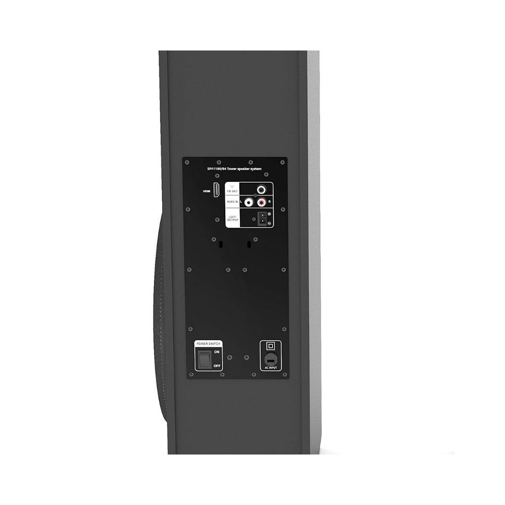 Philips Audio Tower Speaker SPA1100/94, 100W, with Speaker