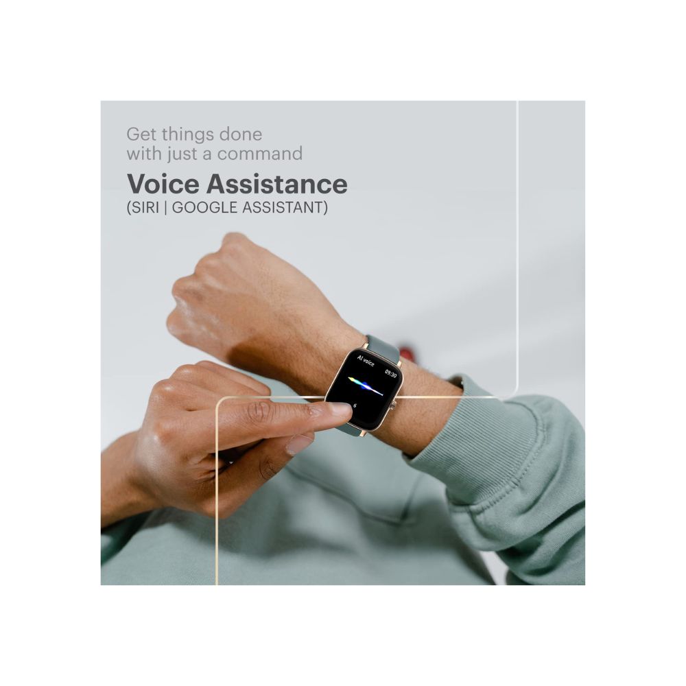 Noise ColorFit Icon Buzz Bluetooth Calling Smart Watch (Grey)