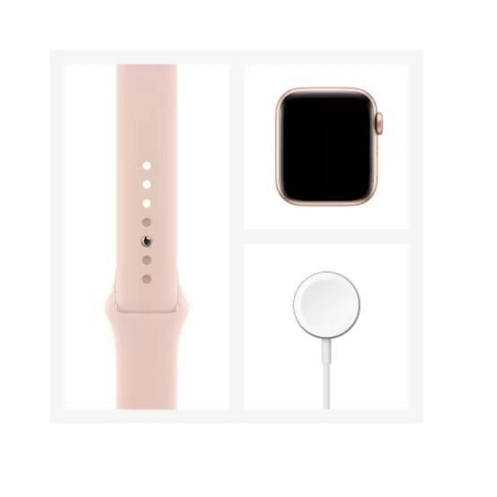 Apple Watch Series 6 GPS + Cellular M06N3HN/A 40 mm Gold Aluminium Case with Pink Sand Sport Band