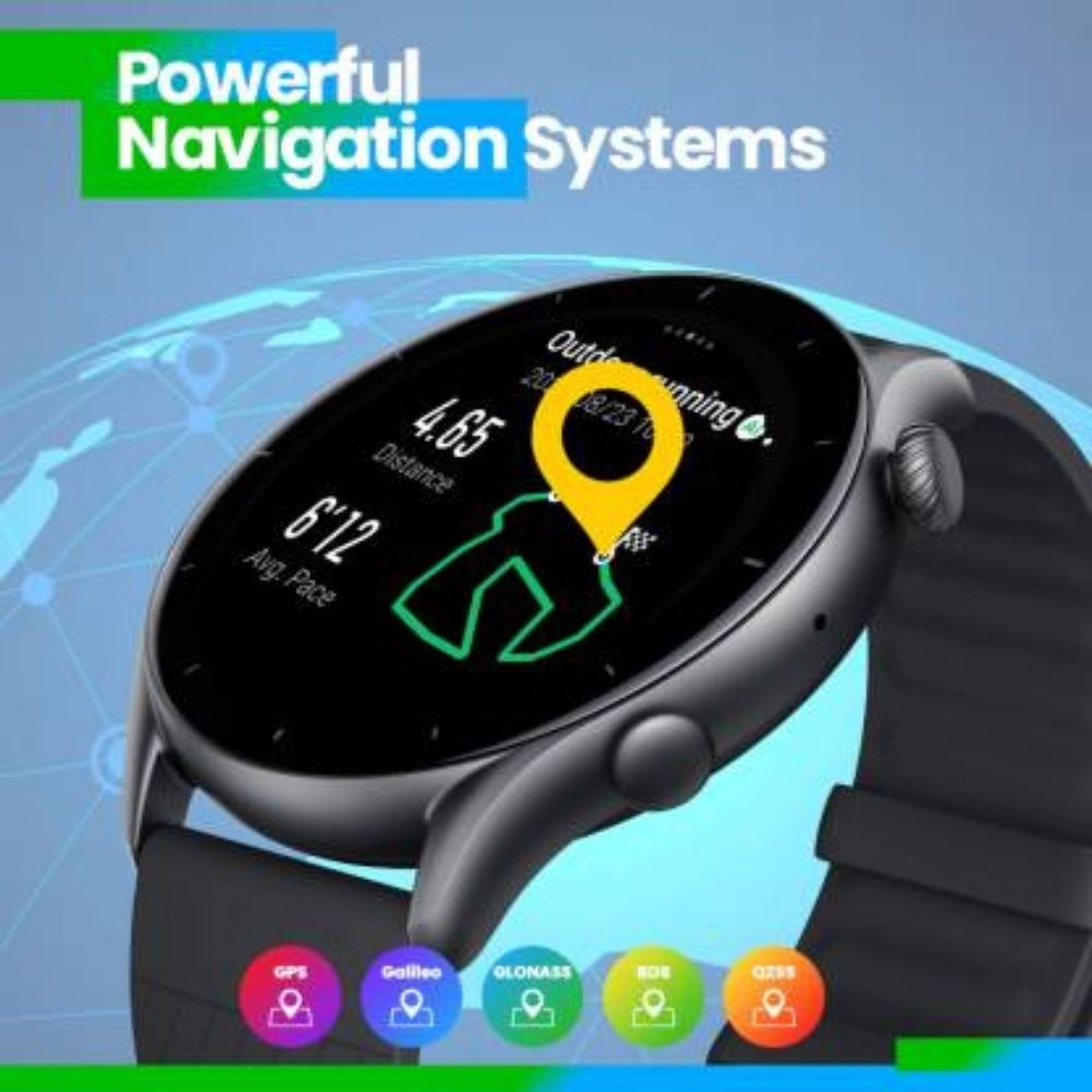 Amazfit GTR 3 Smartwatch(Black)