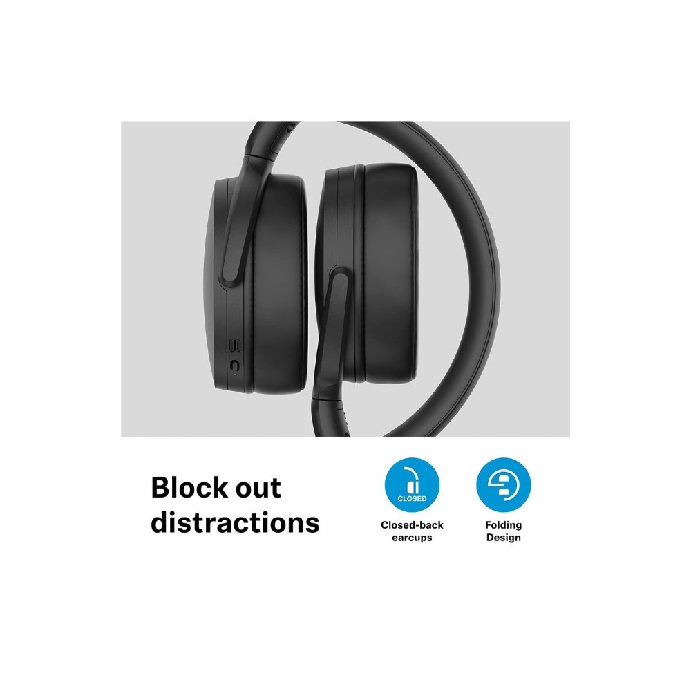 Sennheiser Over Ear Wireless HD 350BT Black Headphone