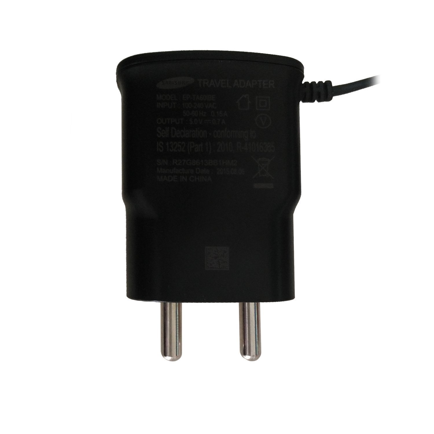 Samsung EP-TA60lBEUGIN Travel Adapter(Black)