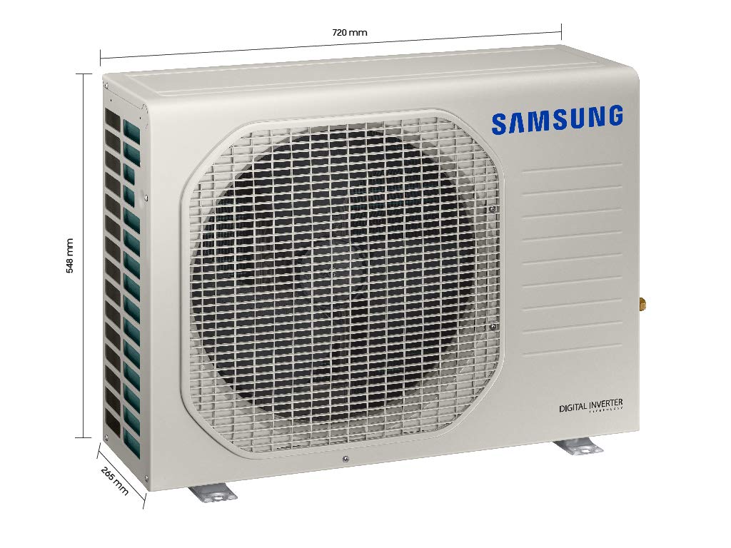 Samsung 1.5 Ton 3 Star Inverter Split AC (Copper, AR18AY3ZBPG, White)