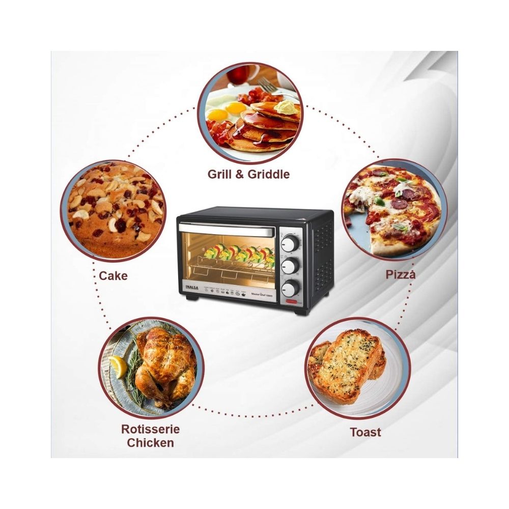 Inalsa Master Chef 19 BKR OTG-1300W