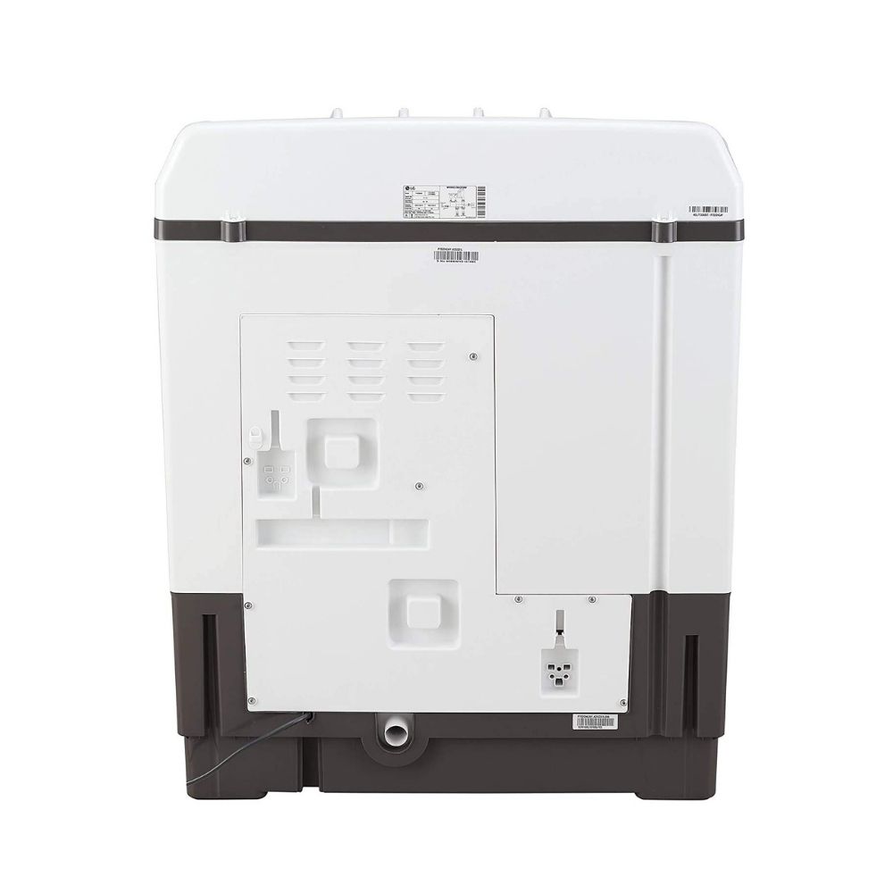 LG 9 kg 5 Star Rating Semi Automatic Top Load Grey, White  (P9040RGAZ)