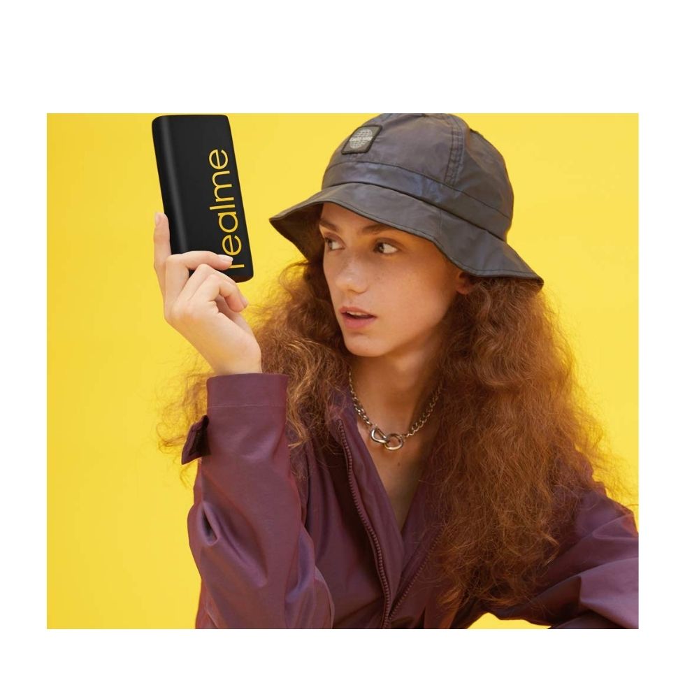 Realme 20000 mAh Power Bank (Quick Charge 2.0, Power Delivery 2.0, 18 W) Black