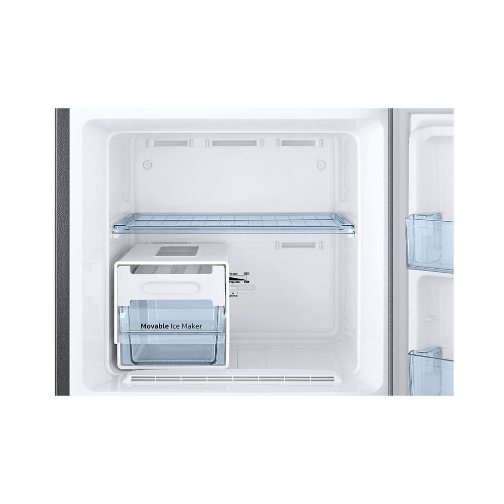 Samsung 253 L 2 Star Inverter Frost-Free Double Door Refrigerator (RT28T3042S8/NL, Elegant Inox(Light Doi Metal))