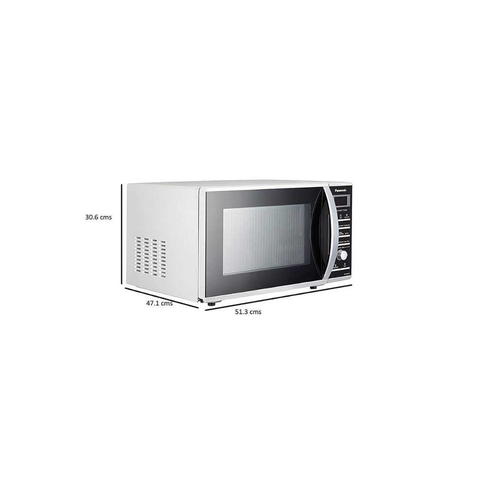 Panasonic 27L Convection Microwave Oven(NN-CD674MFDG,Silver, Rotisserie)