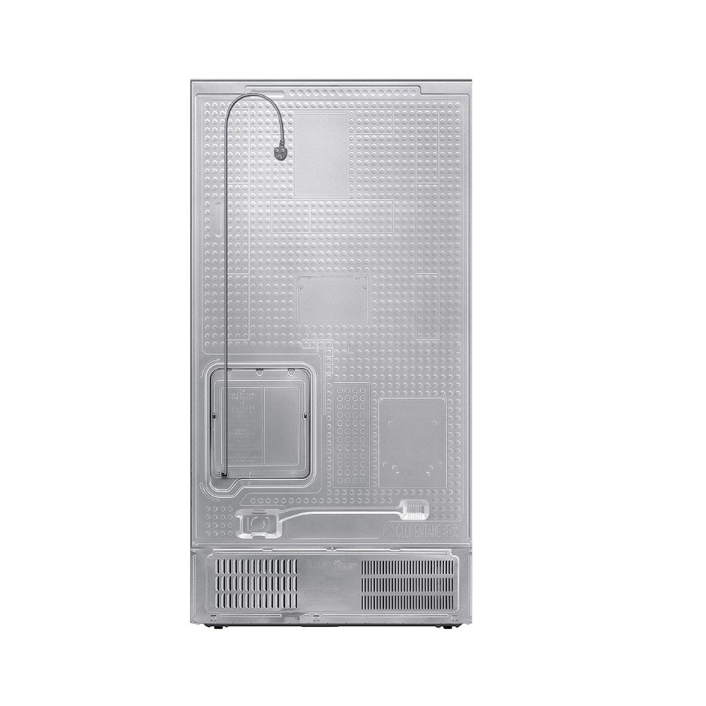Samsung 692 L Inverter Frost-Free Side-by-Side Refrigerator (RS72A50K1SL/TL, EZ Clean Steel)