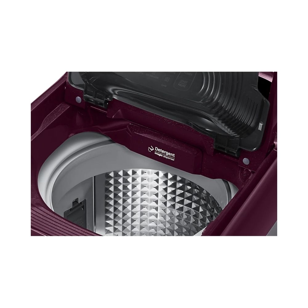 Samsung 7 kg Fully Automatic Top Load Washing Machine Magnolia Plum (WA70T4560FM/TL)