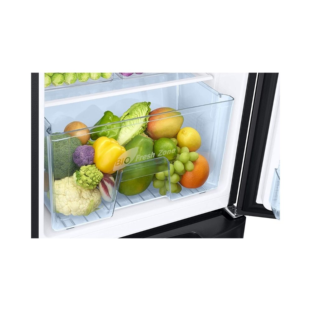 Samsung 192 L Direct Cool Single Door 3 Star Refrigerator Camellia Black (RR20A282YCB/NL)
