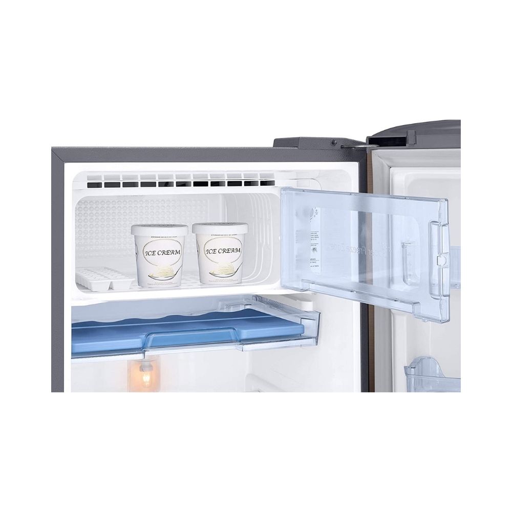 Samsung 255 L 3 Star Direct-Cool Single Door Refrigerator (RR26T389YDX/HL, Base Stand with Drawer, Luxe Brown)