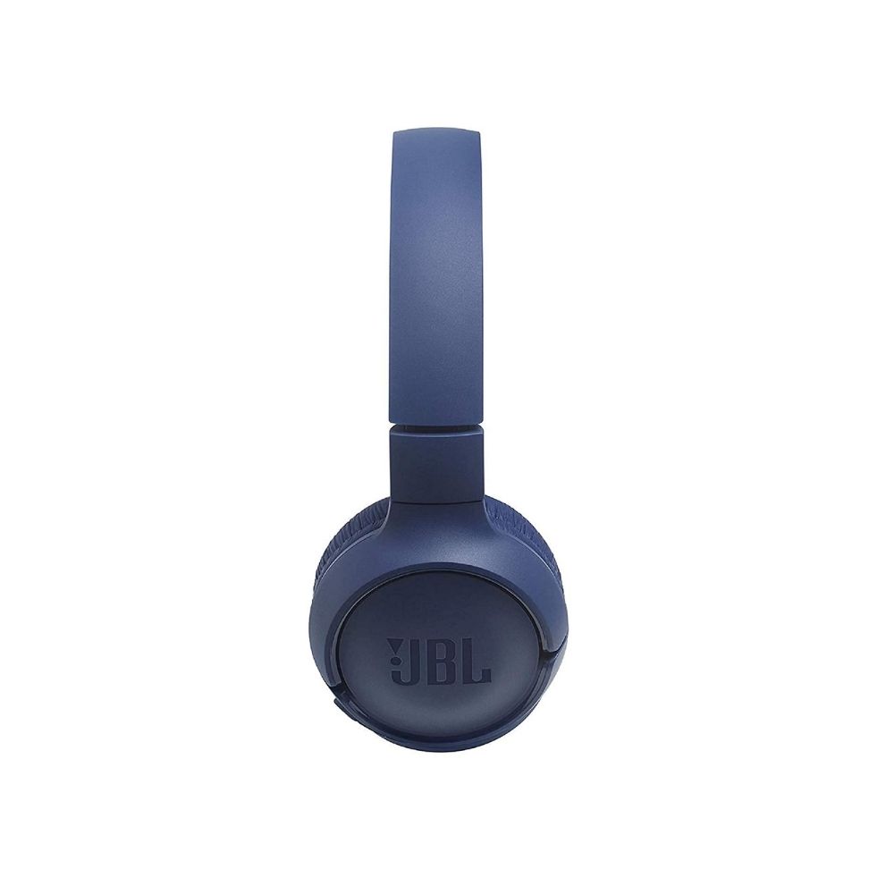 JBL T500BT Bluetooth Headset  (Blue, On the Ear)