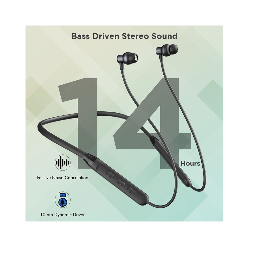 PTron Tangent Evo Bluetooth Headset(Black)
