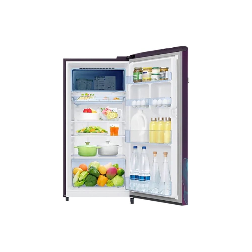 SAMSUNG 198 L Direct Cool Single Door 4 Star Refrigerator (Paradise Purple, RR21A2E2X9R/HL)