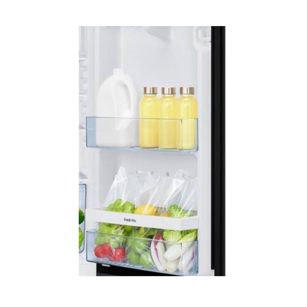 Samsung 220 L Direct Cool Single Door 3 Star Refrigerator  (Luxe Black, RR23A2J3YBX/HL)
