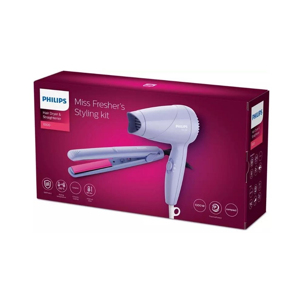 PHILIPS HP814200 BT123015 Personal Care Appliance Combo Hair Dryer  Trimmer