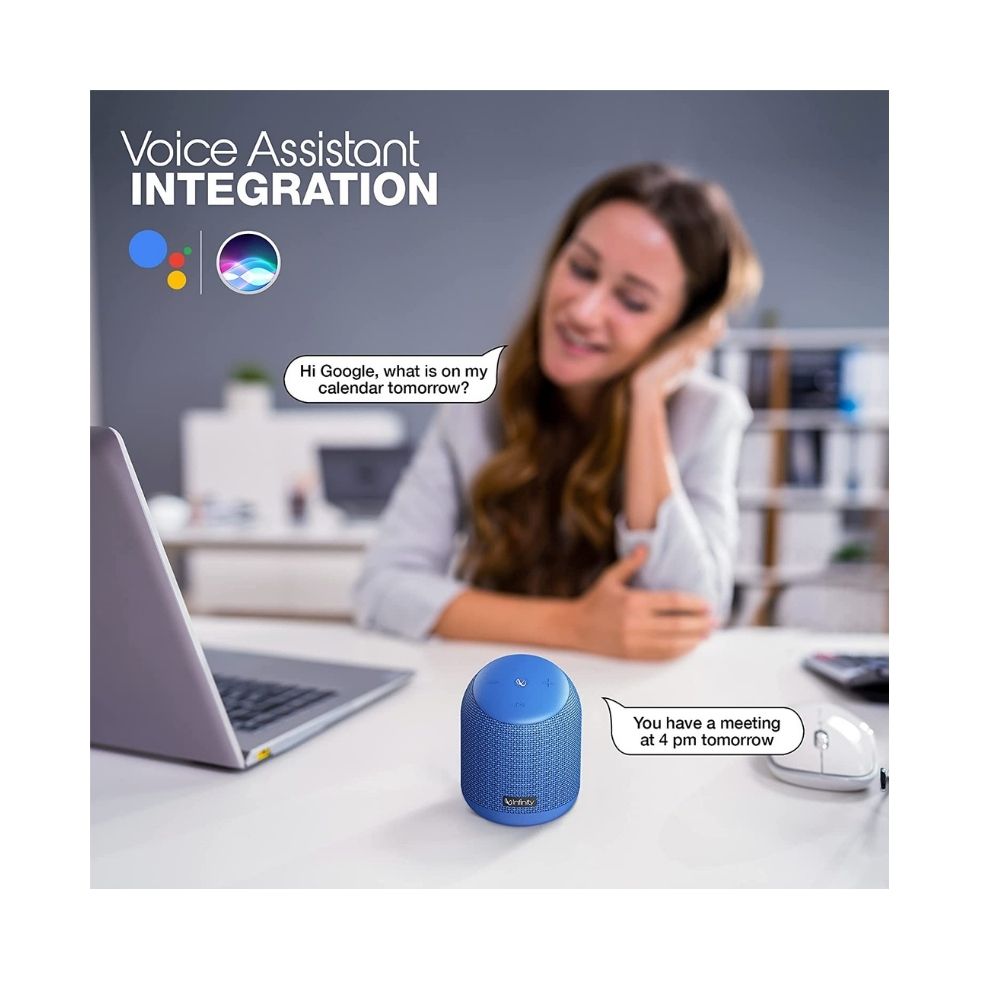 Infinity by Harman CLUBZ 250 Dual EQ Deep Bass 15W Portable Waterproof Wireless Speaker (Blue)