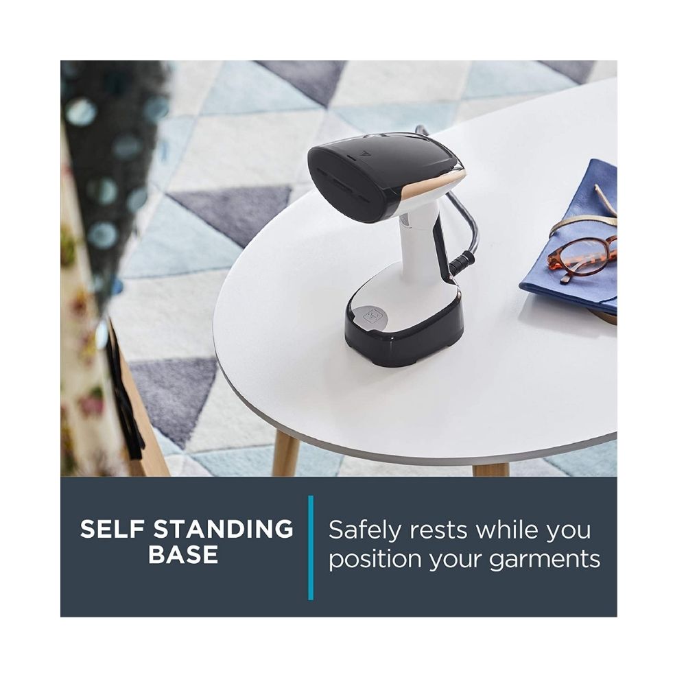 Rowenta ACCESS'STEAM Pocket Foldable and Fastest Heatup Compact Travel Steamer, White