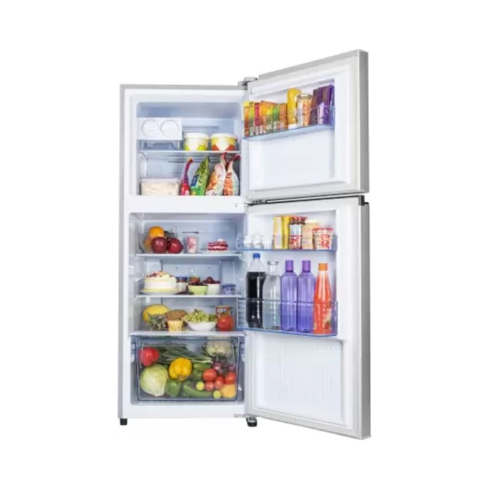 Panasonic 268 L Frost Free Double Door 3 Star Refrigerator  (Shining Silver, NR-FBG27VSS3)