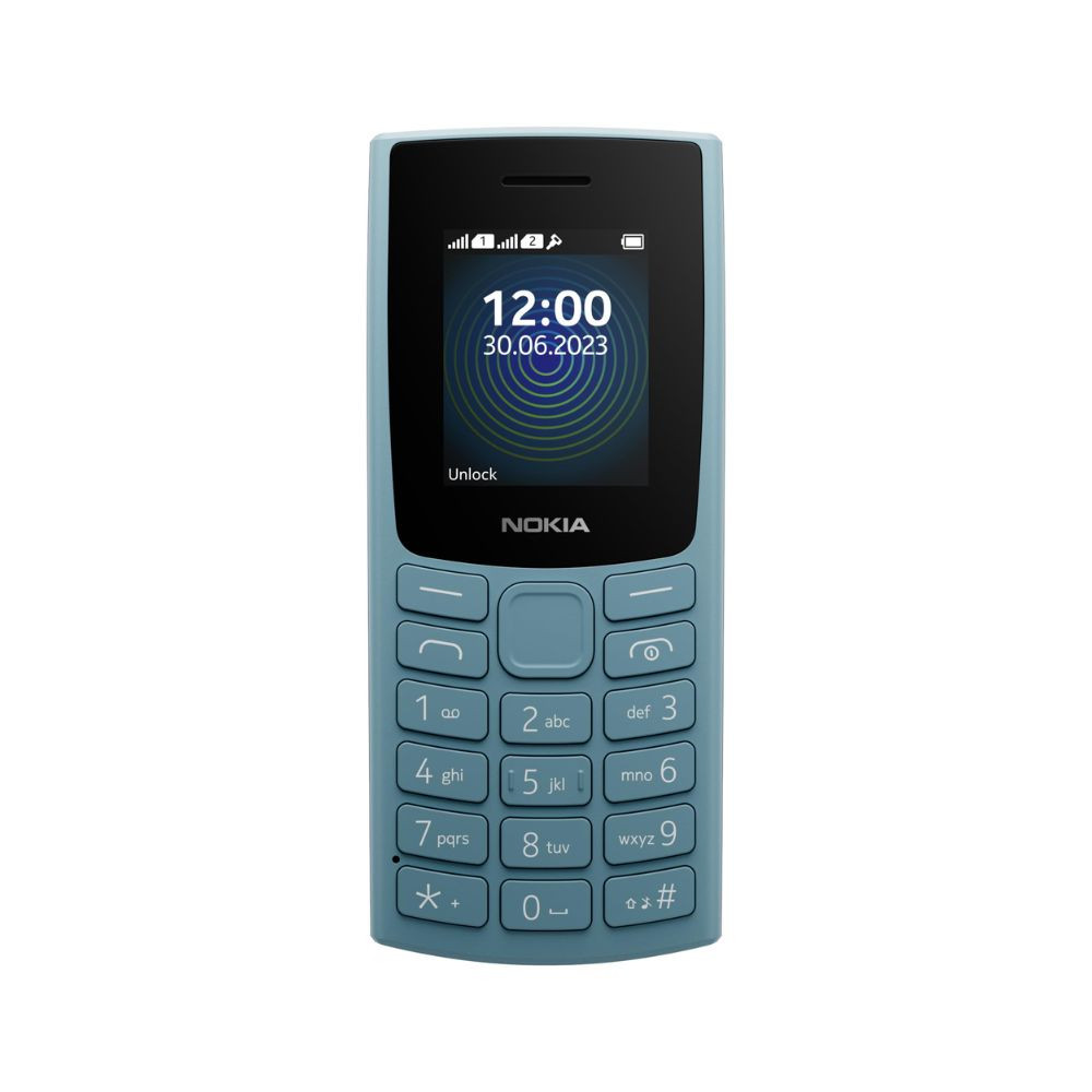 Nokia 110 with Built-in UPI App and Scan  Pay Feature MP3 Player Rear Camera Long-Lasting Battery and Voice Recorder  Blue