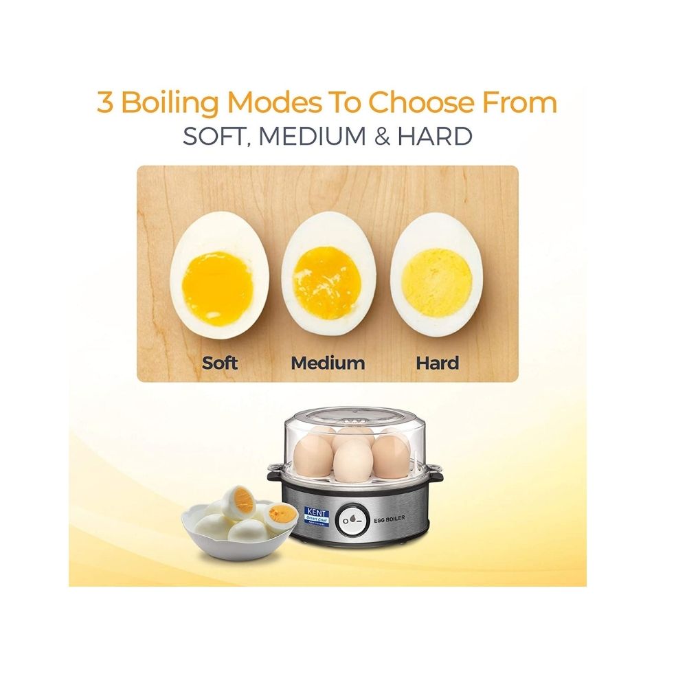 Kent 16020 Instant Egg Boiler | 3 Boiling Modes