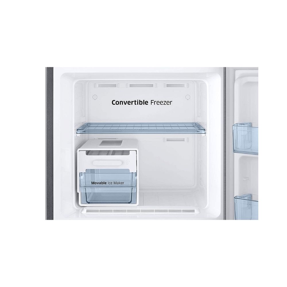 Samsung 275 L 3 Star with Inverter Double Door Refrigerator (RT30T3743SL/HL, Real Stainless)