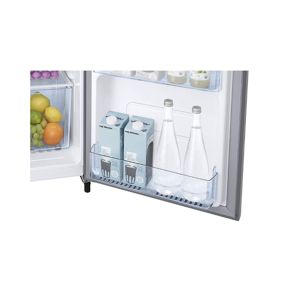 Samsung 192 L 2 Star with Inverter Single Door Refrigerator (RR20A2Y1BS8/NL, Silver, Elegant Inox)