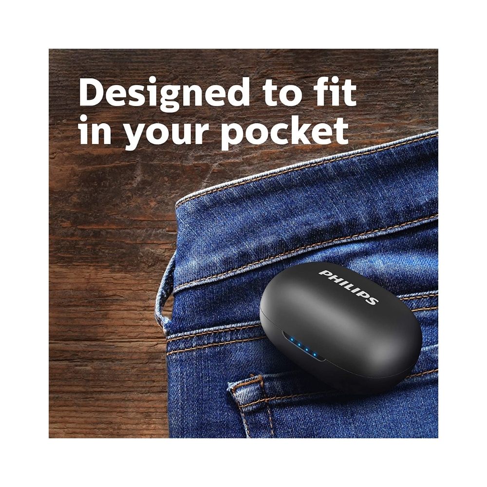 Philips Audio UpBeat TAUT102 Bluetooth 5.0 Truly Wireless Earbuds