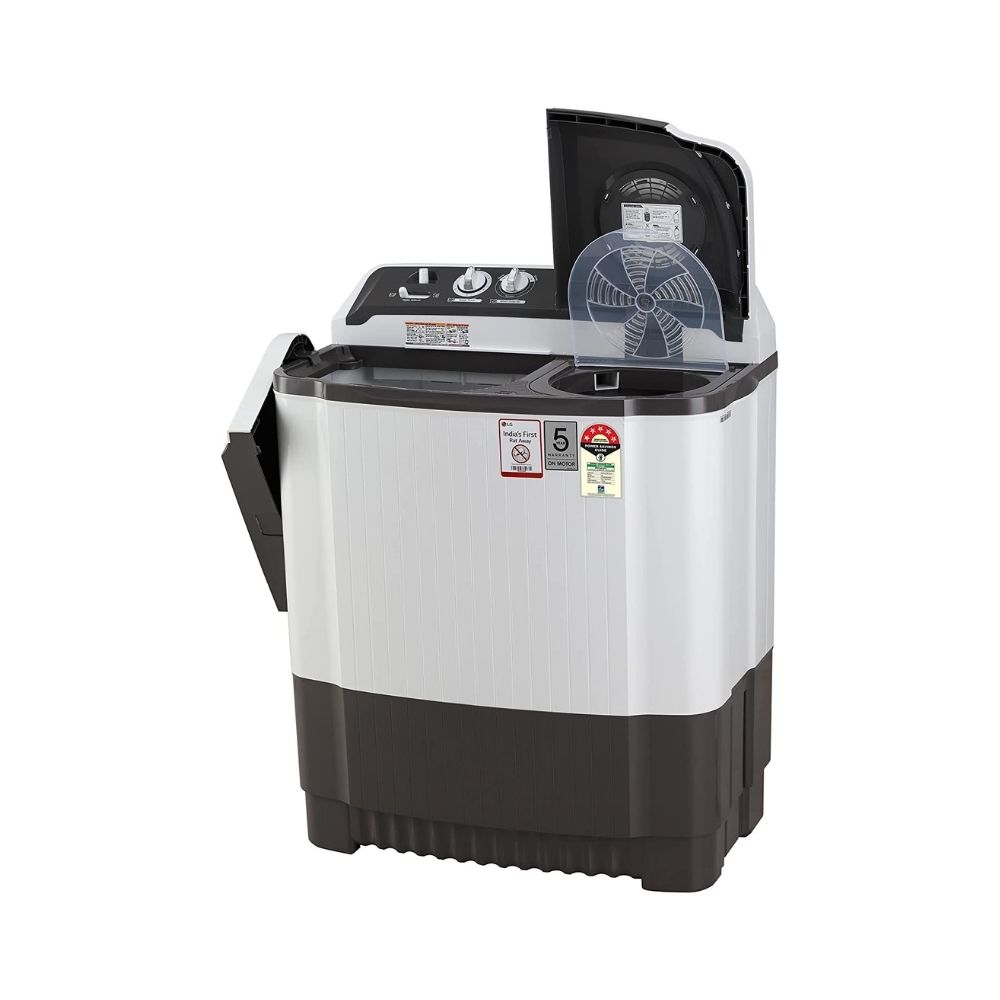 LG 7.0 Kg 5 Star Semi-Automatic Top Loading Washing Machine (P7020NGAZ , Dark Gray, Wind Jet Dry )