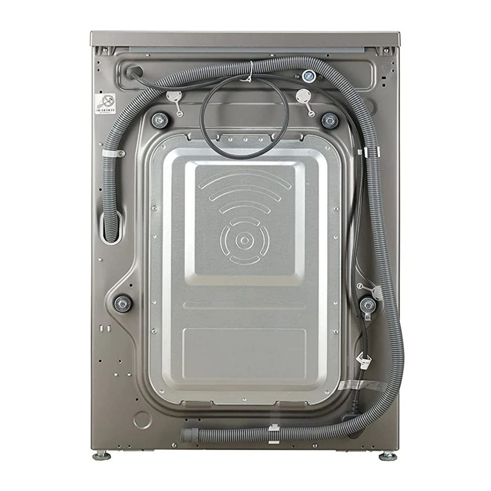 LG 8 kg 5 Star Inverter Wi-Fi Fully-Automatic Front Loading Washing Machine (FHV1408ZWP, Platinum Silver, Steam)