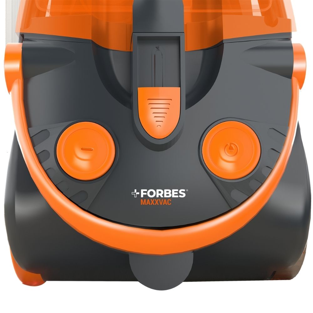 Eureka Forbes MaxxVac 1900 Watts Canister Vacuum Cleaner (2 Litres Tank, GFCDFFMAV00000, Black & Orange)