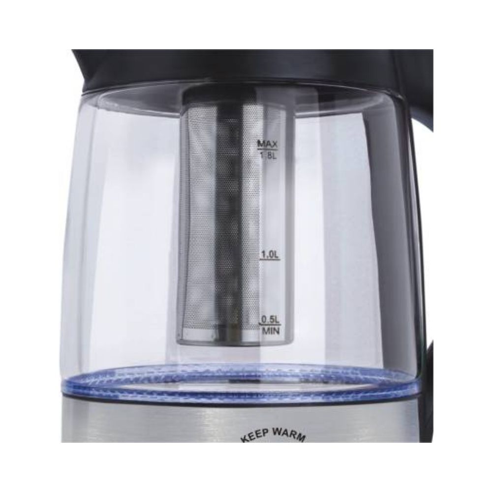 Inalsa Universa TM Electric Kettle  (1.8 L, Glass, Black)