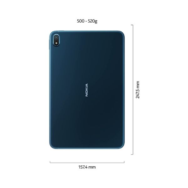 Nokia Tab T20 4GB RAM 64GB ROM 10.36 inch with Wi-Fi+4G Tablet (Blue)