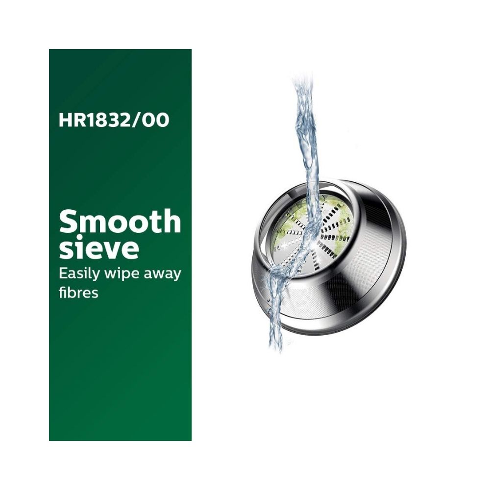 PHILIPS HR1832/00 500 W Juicer (1 Jar, Ink Black)