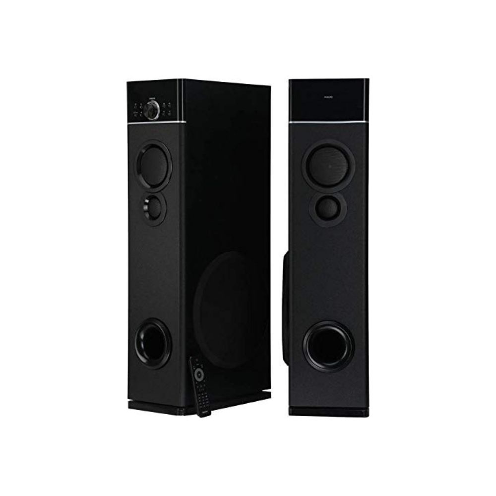 Philips SPA9120B/94 120 W Bluetooth Tower Speaker (Black, 2.0 Channel)