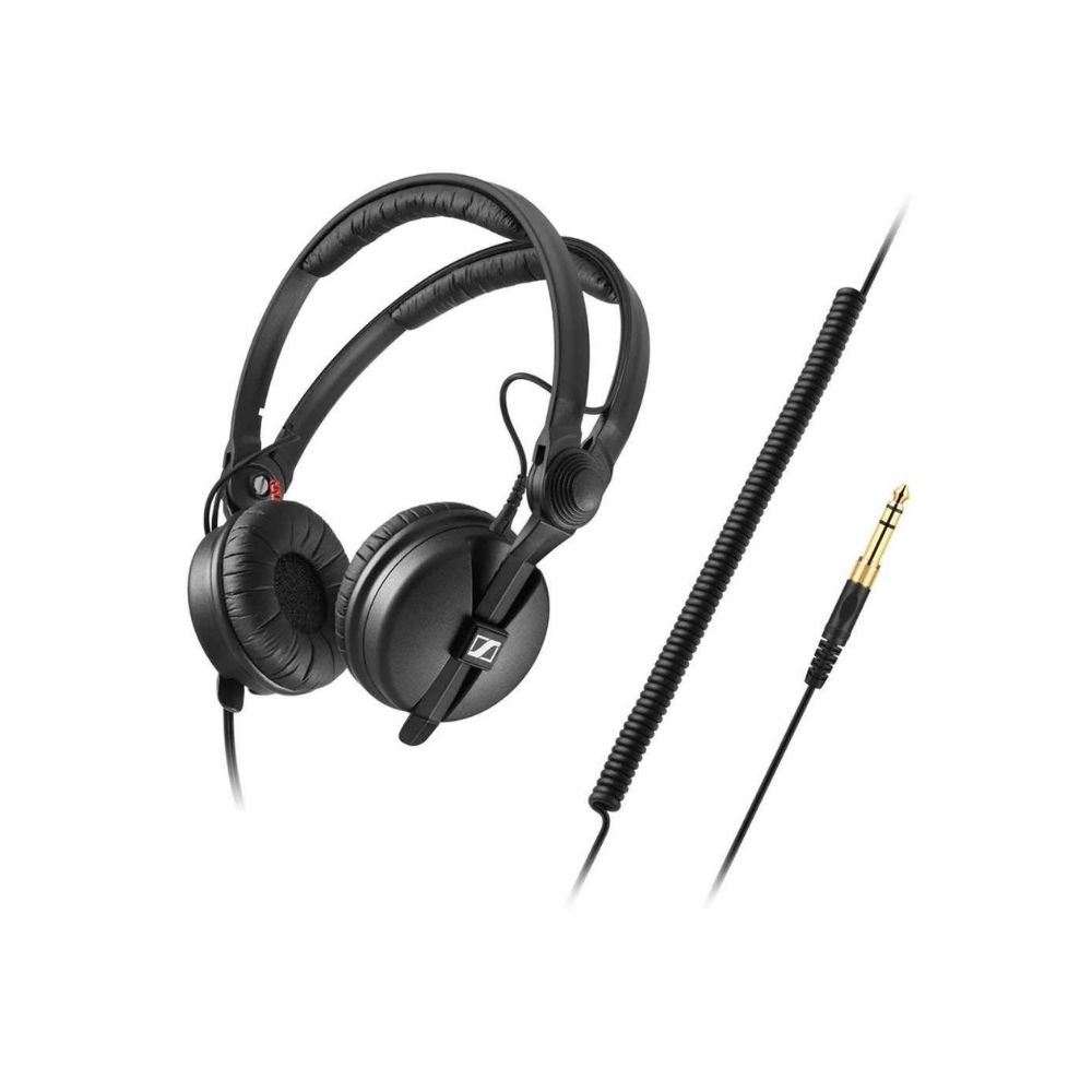 Sennheiser HD 25 Plus On-Ear DJ Headphones with Detailed and Precise sound for DJ