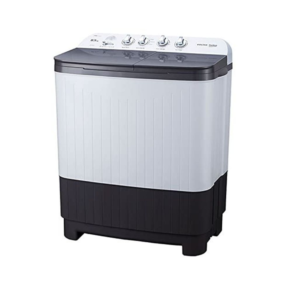 Voltas Beko 8.5 kg 5 Star Semi-Automatic Top Load Washing Machine ( WTT85DGRG, Grey)