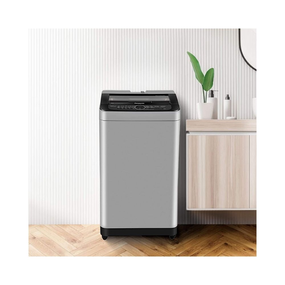 Panasonic 7 Kg 5 Star Built-In Heater Fully-Automatic Top Loading Washing Machine