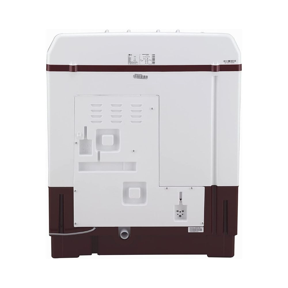 LG P8035SRAZ 8 kg Semi Automatic Washing Machine, Burgabdy red (P8035SRAZ)