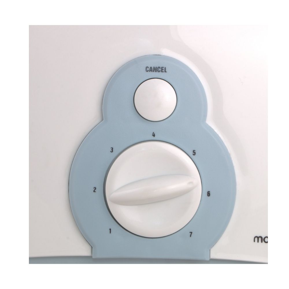 Morphy Richards at 202 800W 2 Slice Pop up Toaster, White and Blue