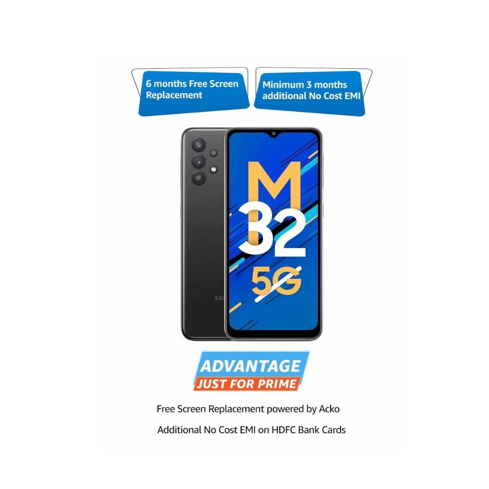 Samsung Galaxy M32 5G (Sky Blue, 6GB RAM, 128GB Storage)
