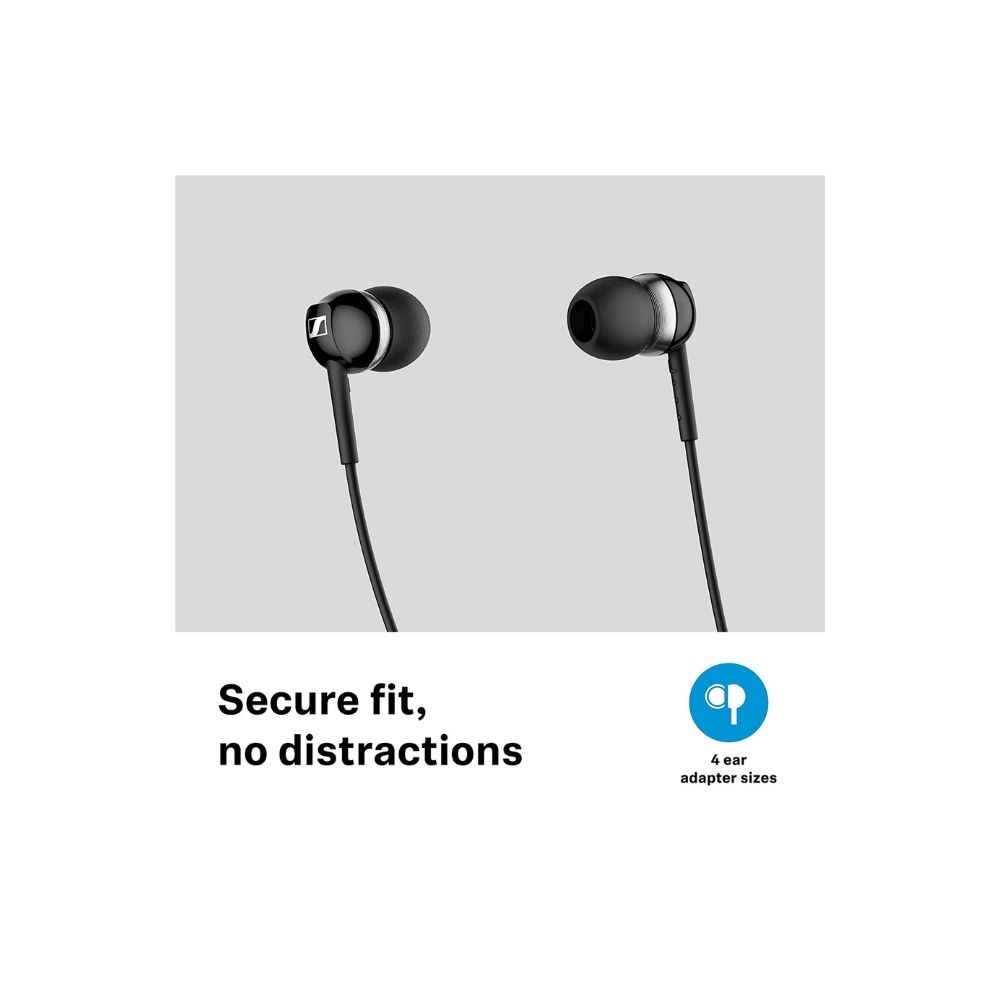 Sennheiser CX 150BT Wireless Bluetooth in Ear Headphones with Mic (Black)