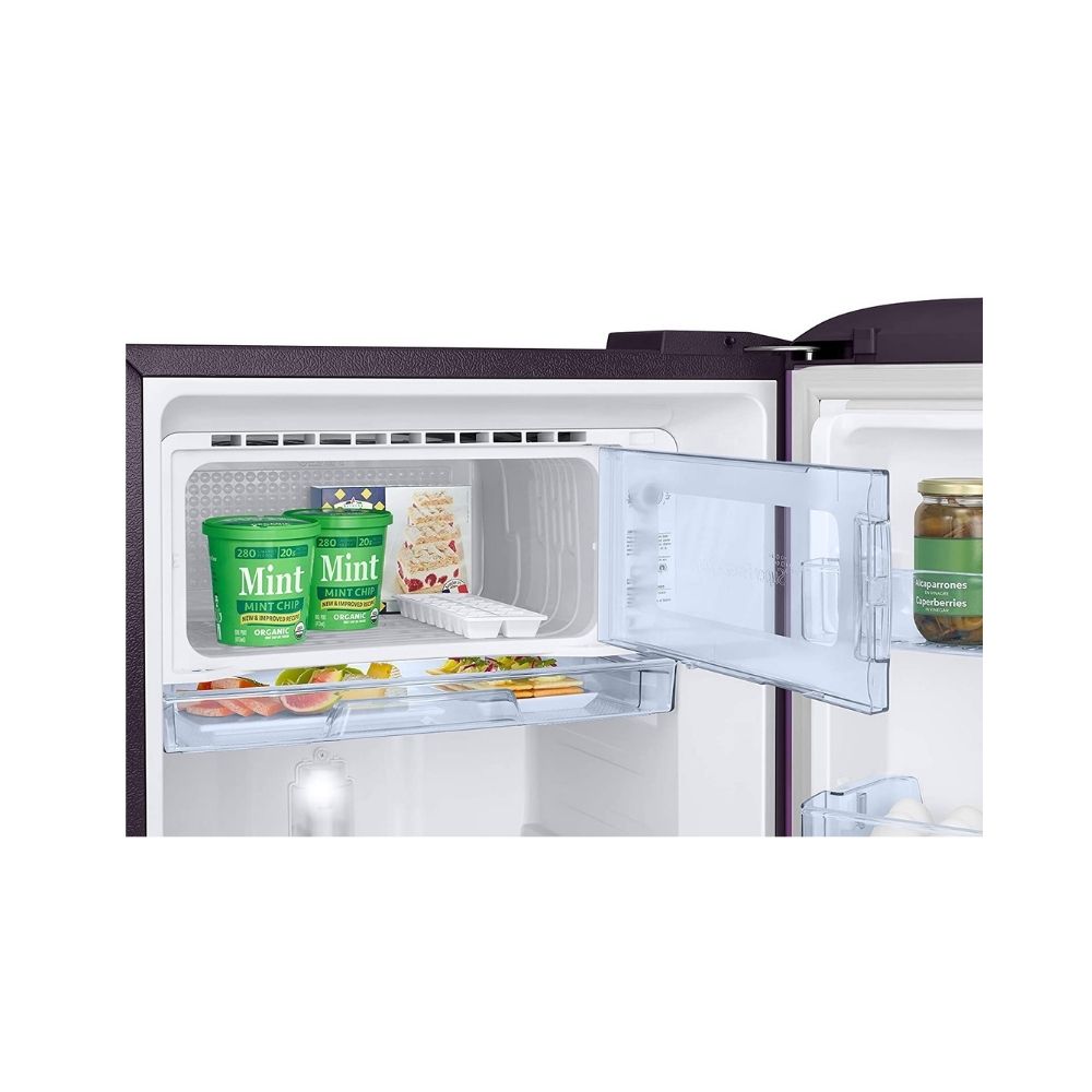 Samsung 198 L 3 Star Inverter Direct-Cool Single Door Refrigerator (RR21T2H2YCR/HL, Camellia Blue)