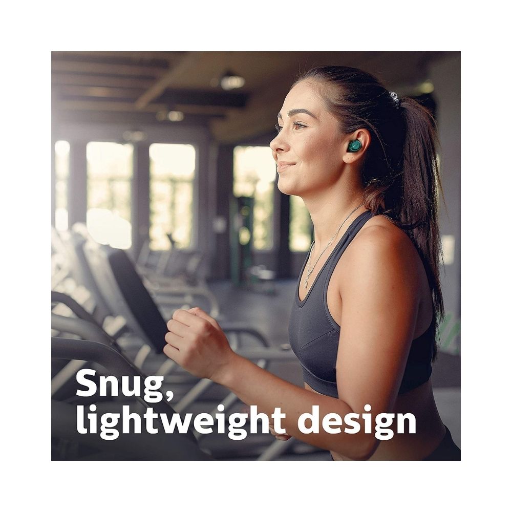 Philips Audio TAT1225 Bluetooth Truly Wireless in Ear Earbuds with Mic