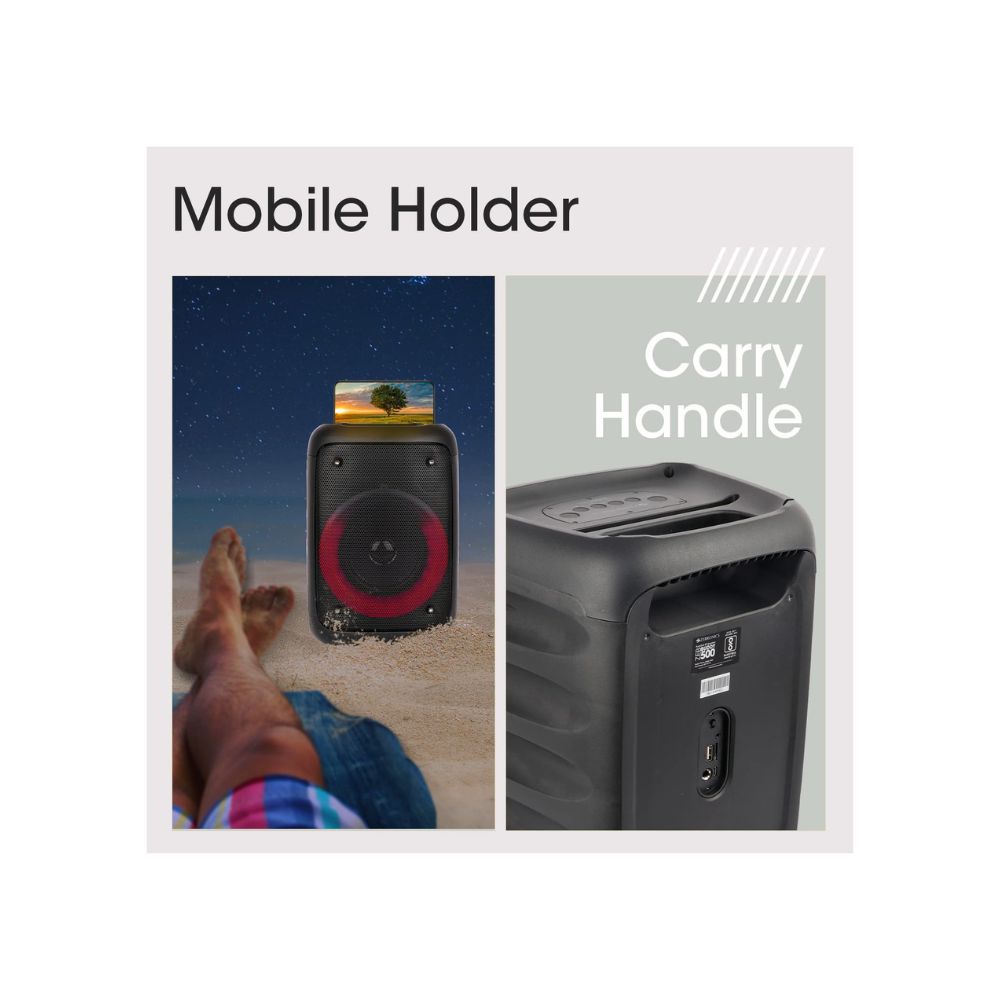 Zebronics Zeb-Buddy 500 Portable Wireless Speaker Black