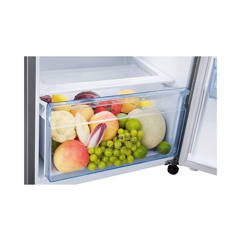 Samsung 314 L 2 Star Frost Free Double Door Refrigerator Elegant Inox (RT34A4622S8/HL)